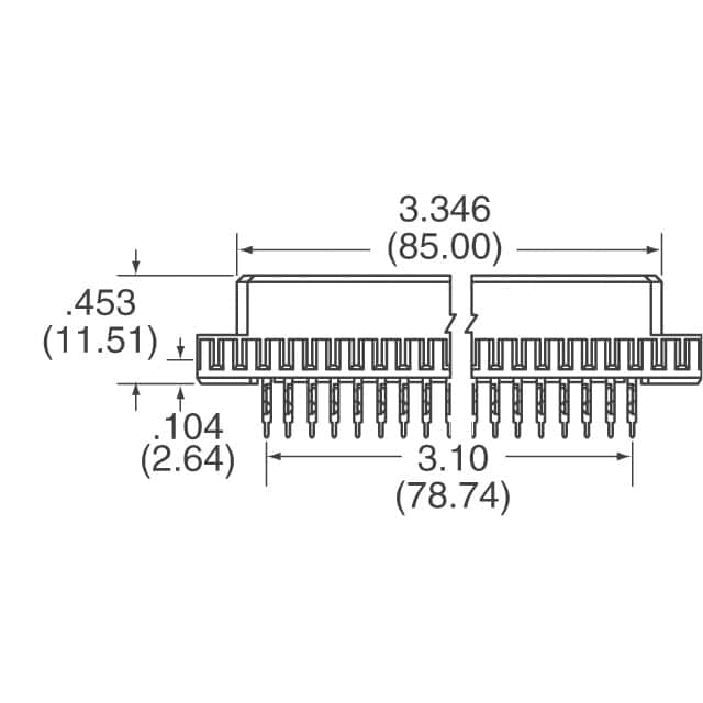 215605-4 TE Connectivity AMP Connectors  DIN 41612